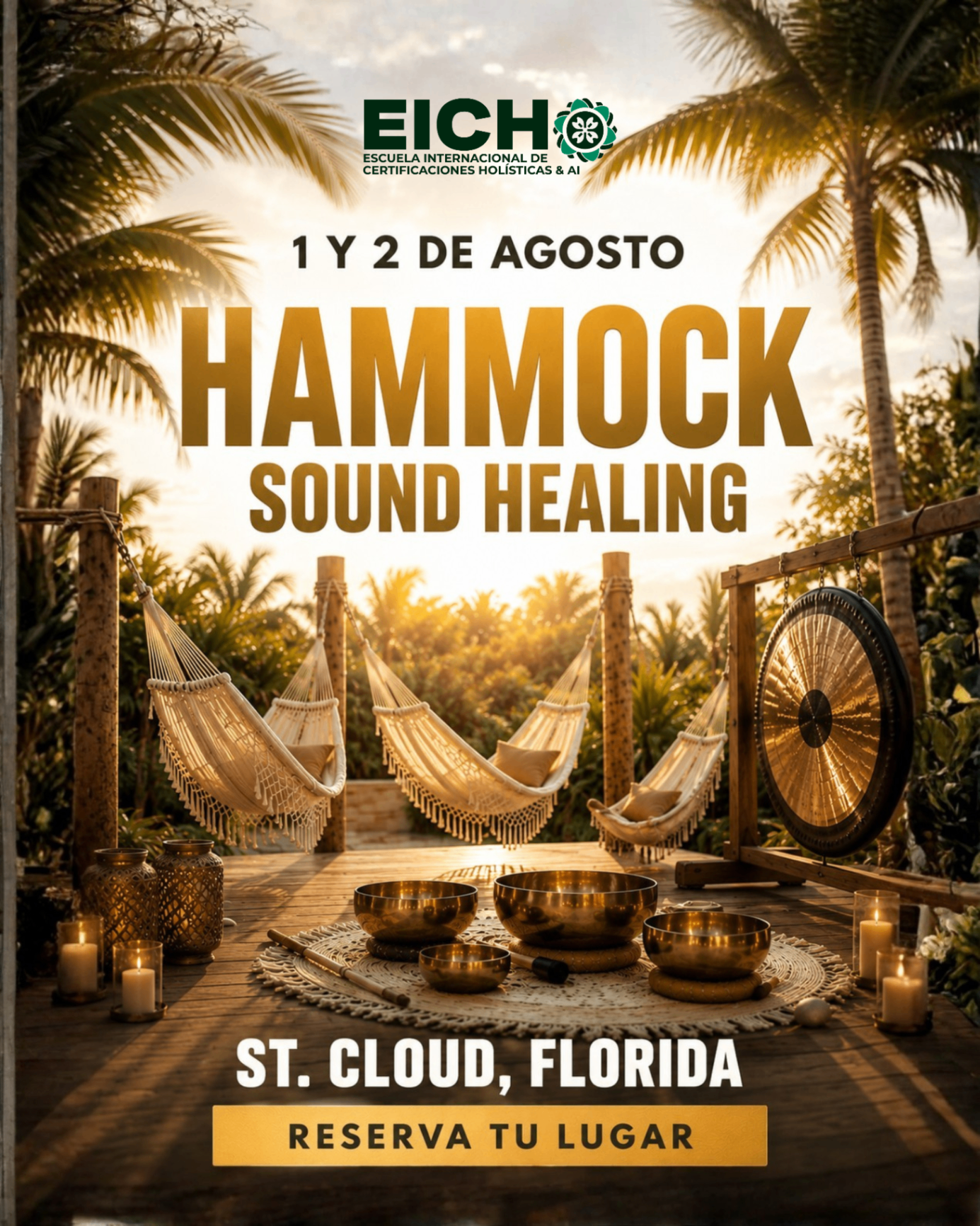 Hammock Sound Healing — 1 y 2 de agosto · St. Cloud, Florida